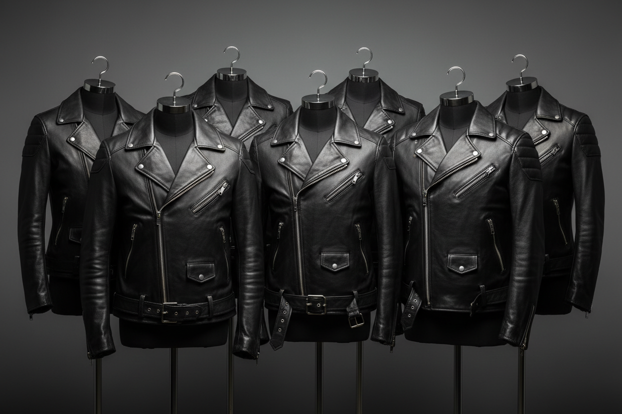 Men's Black Leather Jacket Fitting Guide: How to Choose for Style and Comfort