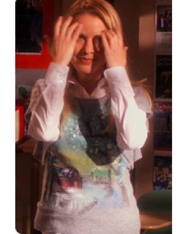 10 Things I Hate About You Leslie Grossman Printed Cottage Sweater - The America Jackets