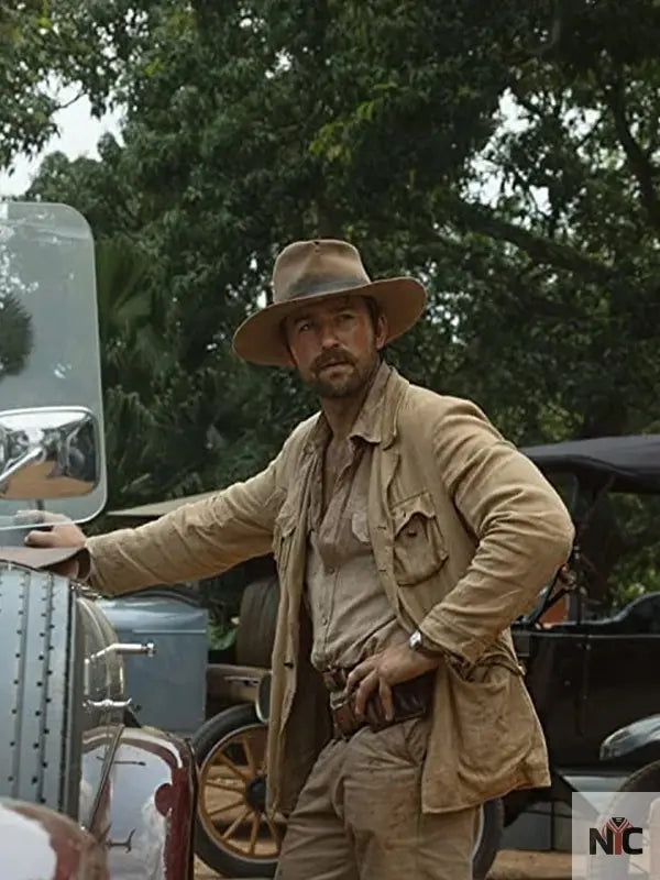 1923 Spencer Dutton Beige Jacket Clanton Jacket