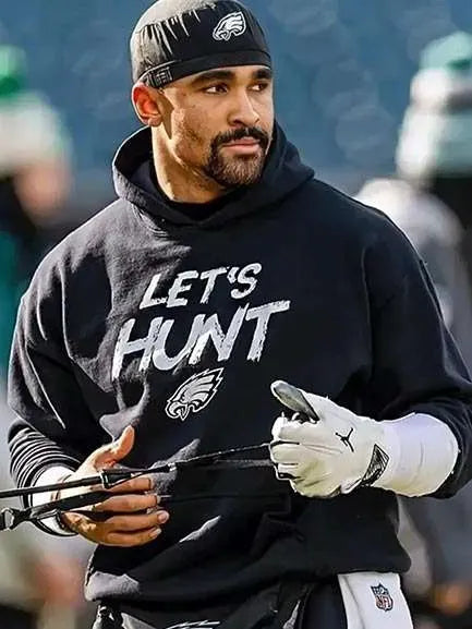 Philadelphia Eagles Jalen Hurts Black Hoodie