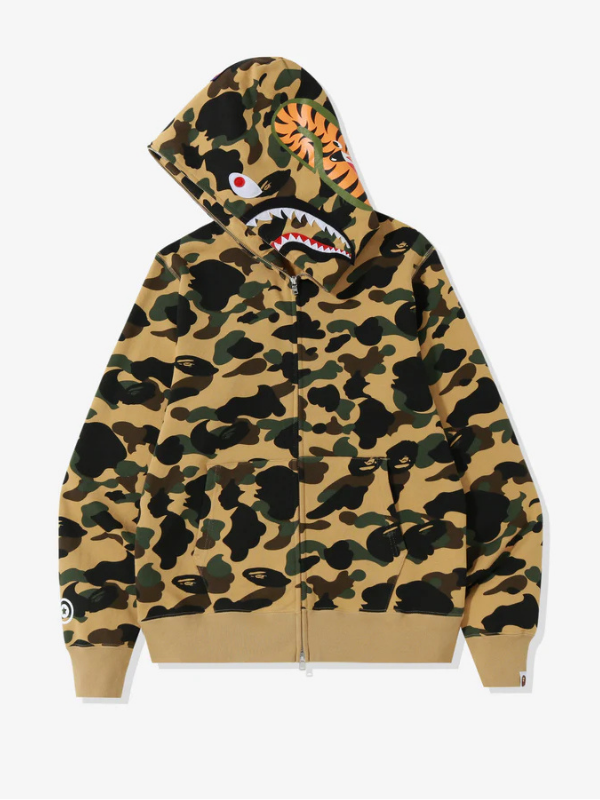 1st Camo Shark Full Zip Hoodie - The America Jackets