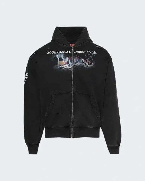2008 Global Financial Crisis Hoodie - The America Jackets