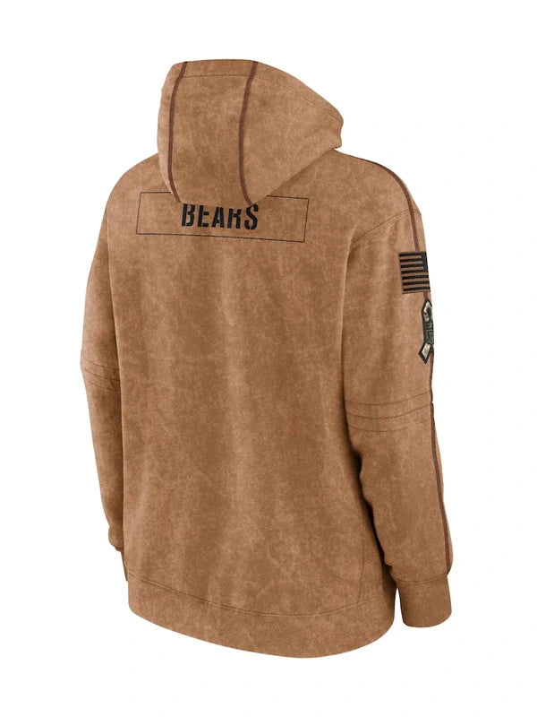 2023 Chicago Bears Salute To Service Hoodie - The America Jackets