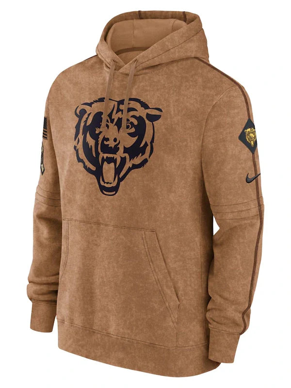 2023 Chicago Bears Salute To Service Hoodie - The America Jackets