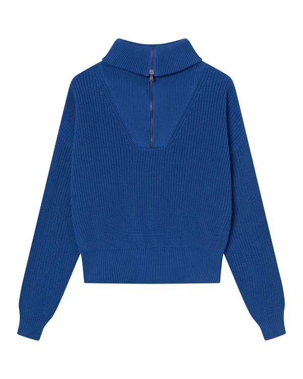 Down Cemetery Road Ruth Wilson Rib Knit Sweater