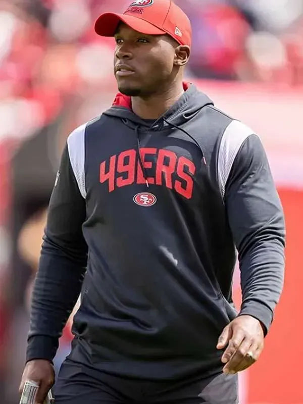 49ers DeMeco Ryans Black Hoodie
