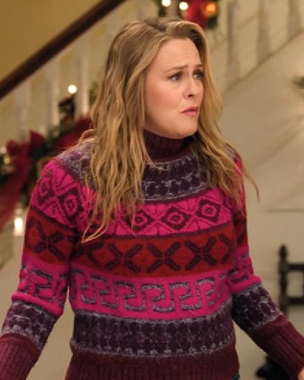 A Merry Little Ex-Mas Alicia Silverstone Knitted Sweater