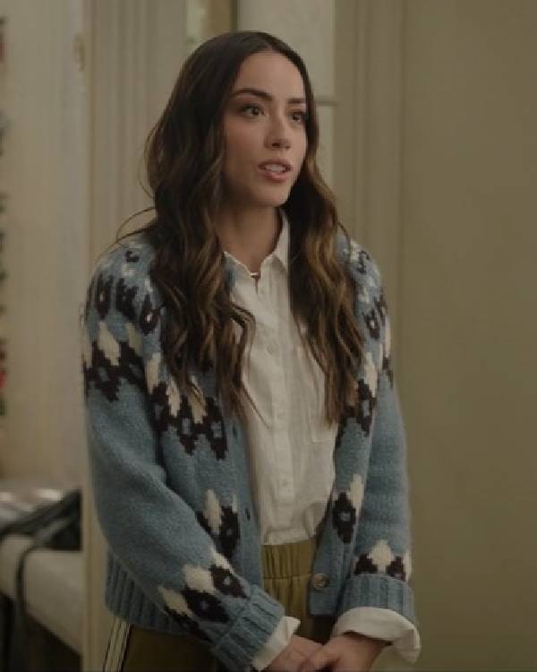 A Very Jonas Christmas Chloe Bennet Cardigan