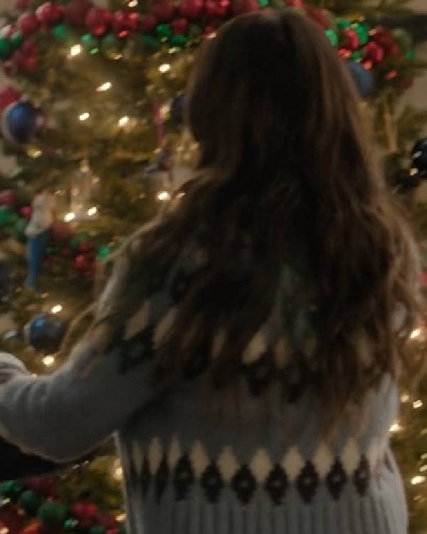 A Very Jonas Christmas Chloe Bennet Cardigan