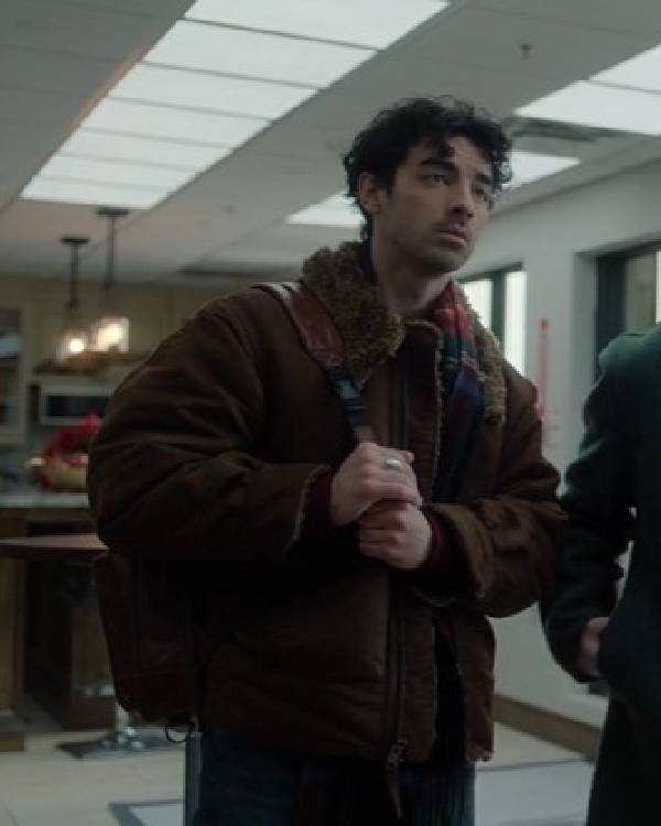 A Very Jonas Christmas Joe Jonas Bomber Jacket