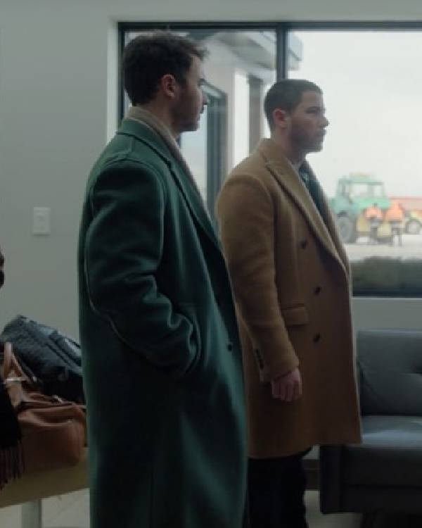 A Very Jonas Christmas Kevin Jonas Blue Coat