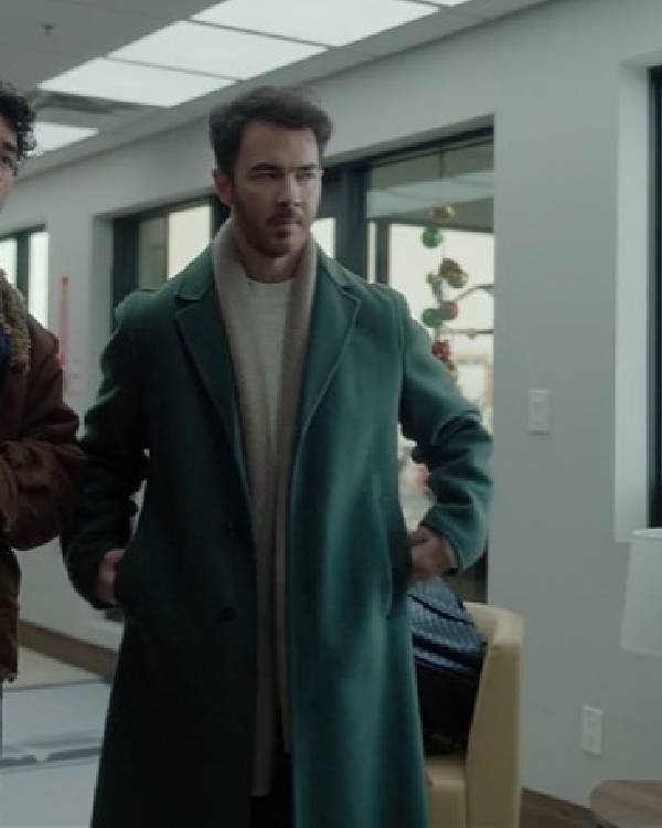 A Very Jonas Christmas Kevin Jonas Blue Coat