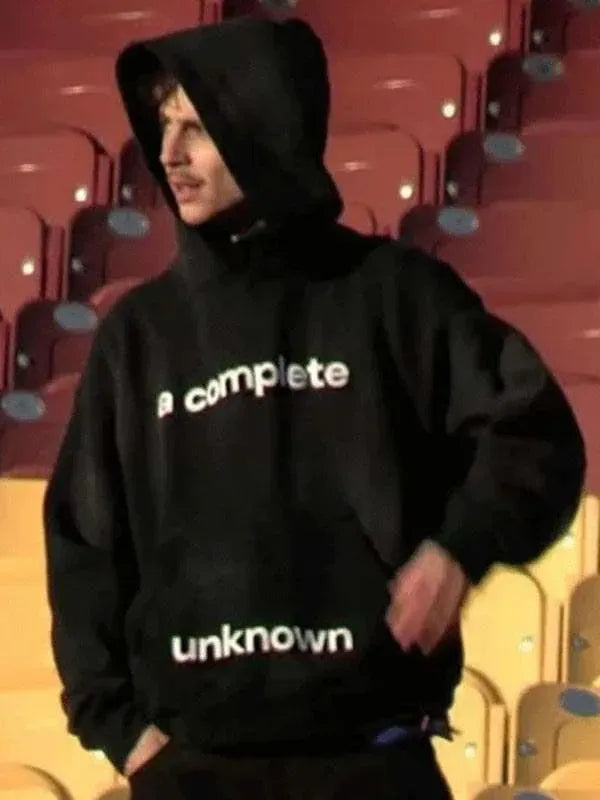 A Complete Unknown Timothée Chalamet Black Hoodie