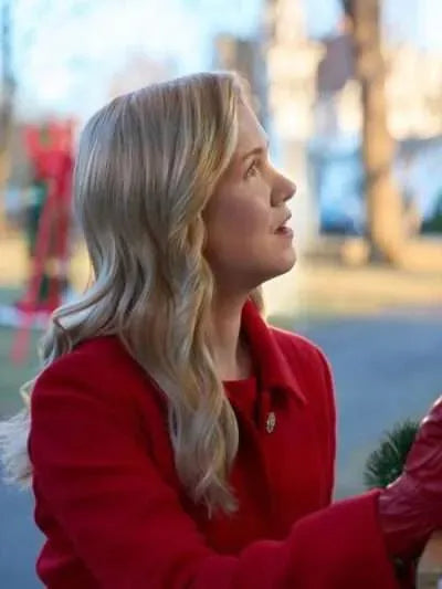 A Newport Christmas 2025 Ginna Claire Mason Red Coat
