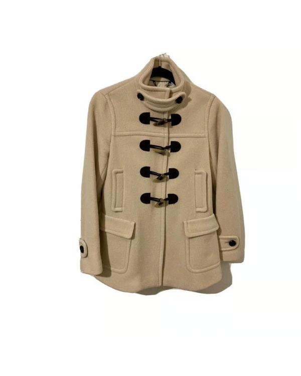 Supernatural S03 Rebecca Reichert Tan Wool Peacoat