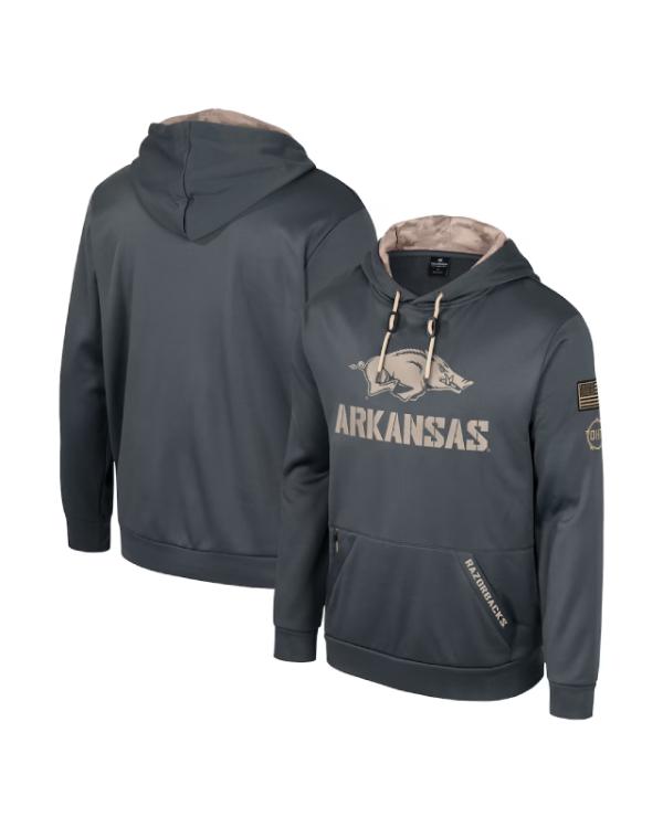 Arkansas Razorbacks Military Appreciation Hoodie