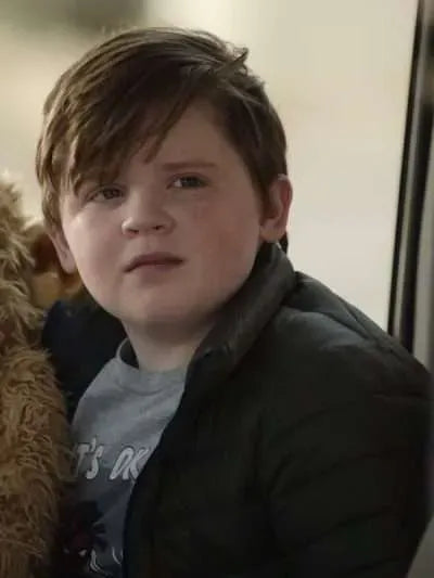 Wyatt Hunt Best Christmas Ever 2023 Green Puffer Jacket