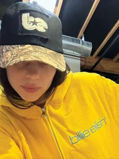 Billie Eilish Yellow Hoodie