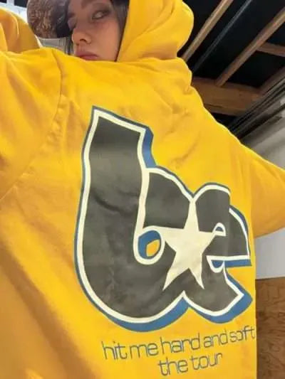 Billie Eilish Yellow Hoodie