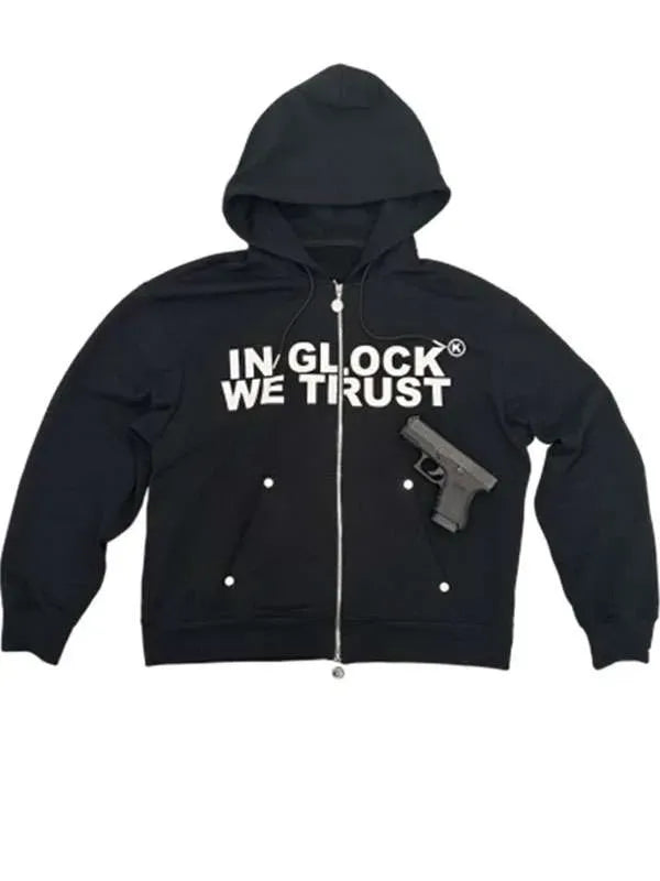 Black Glock Hoodie