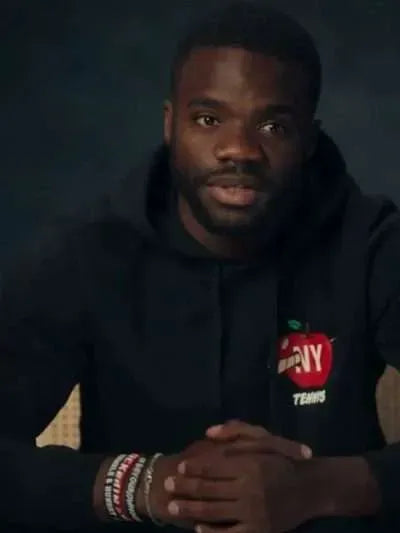 Break Point Frances Tiafoe NY Tennis Black Hoodie