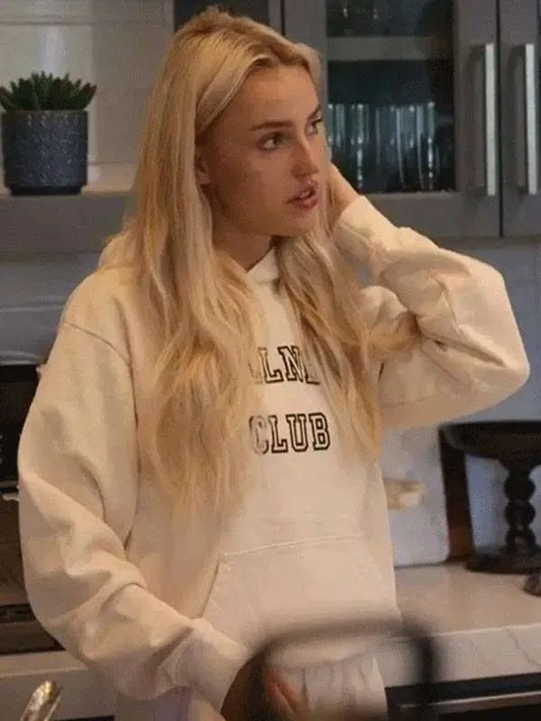 Break Point Morgan Riddle Beige Hoodie