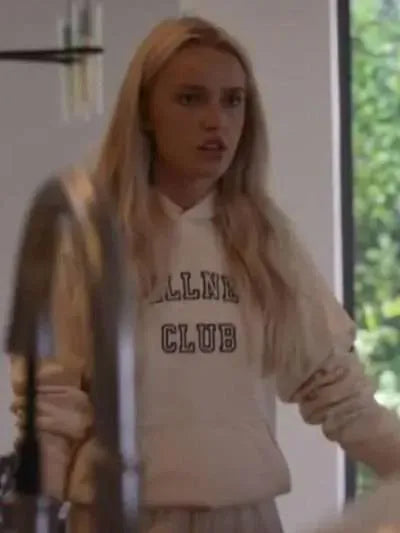 Break Point Morgan Riddle Beige Hoodie