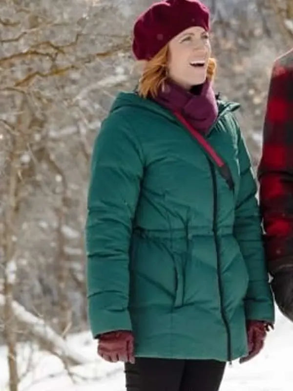 Brittany Snow Christmas with the Campbells Puffer Jacket