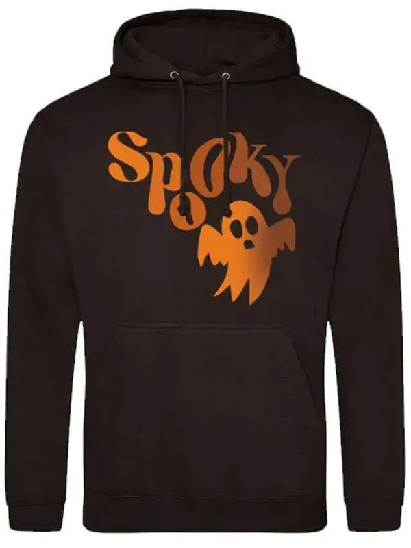 Brown Spooky Hoodie