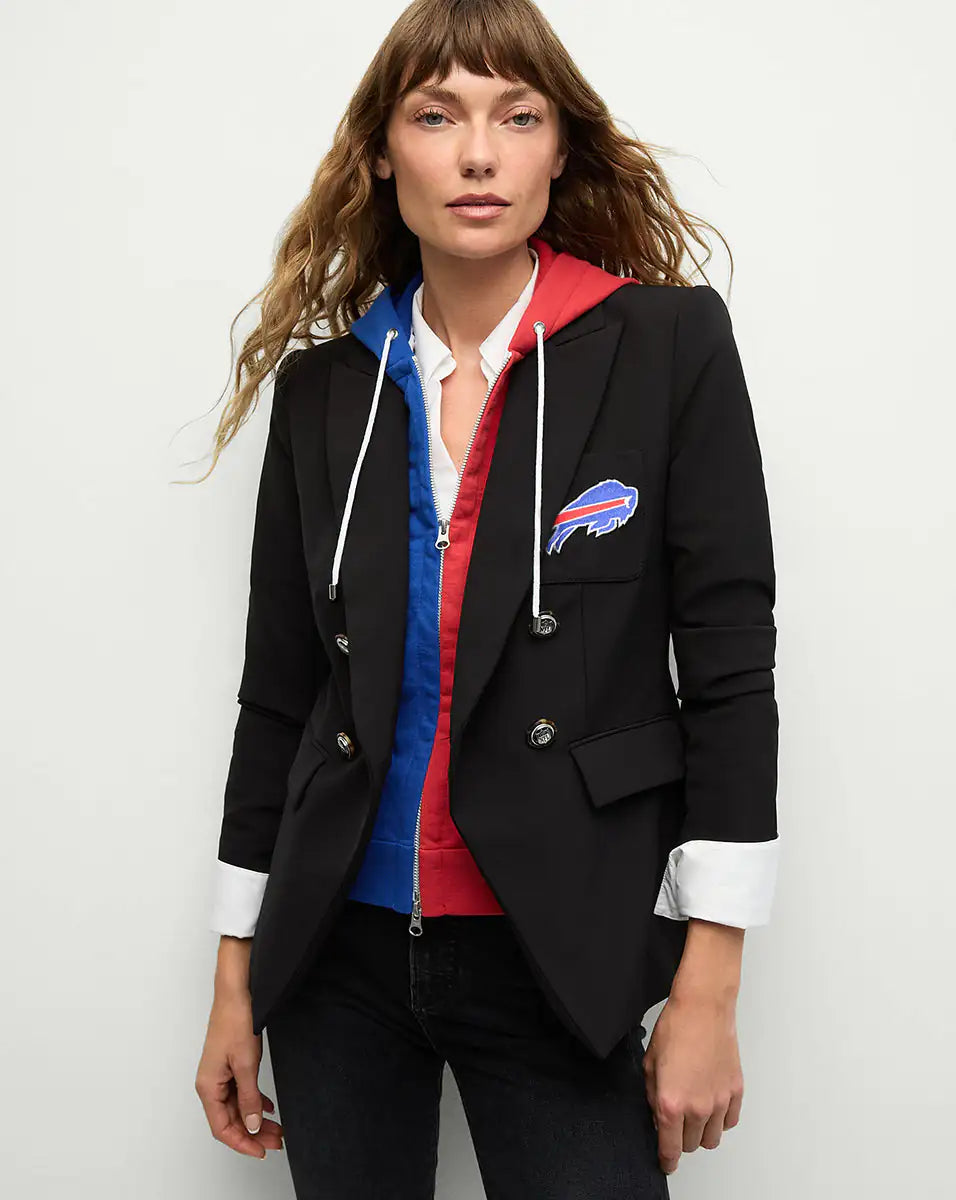 Buffalo Bills Veronica Beard Black Dickey Jacket