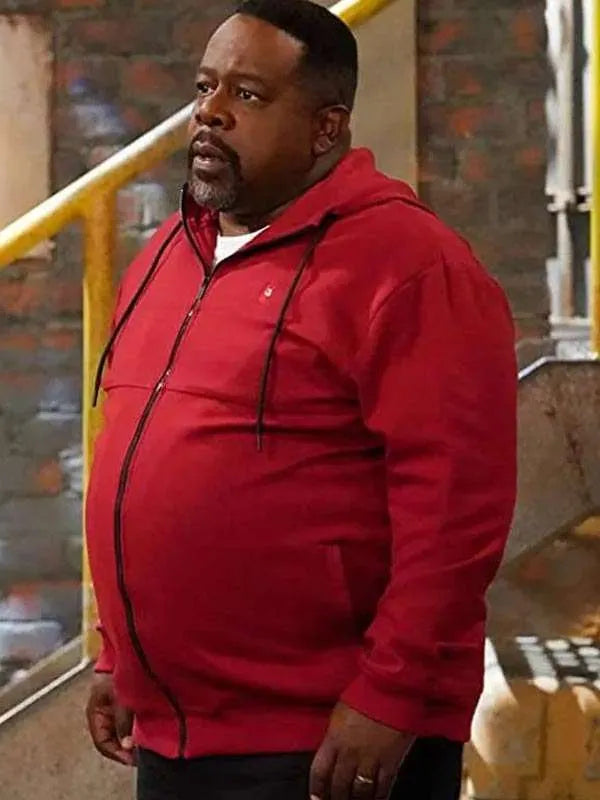 Cedric The Entertainer The Neighborhood S05 Red Hoodie