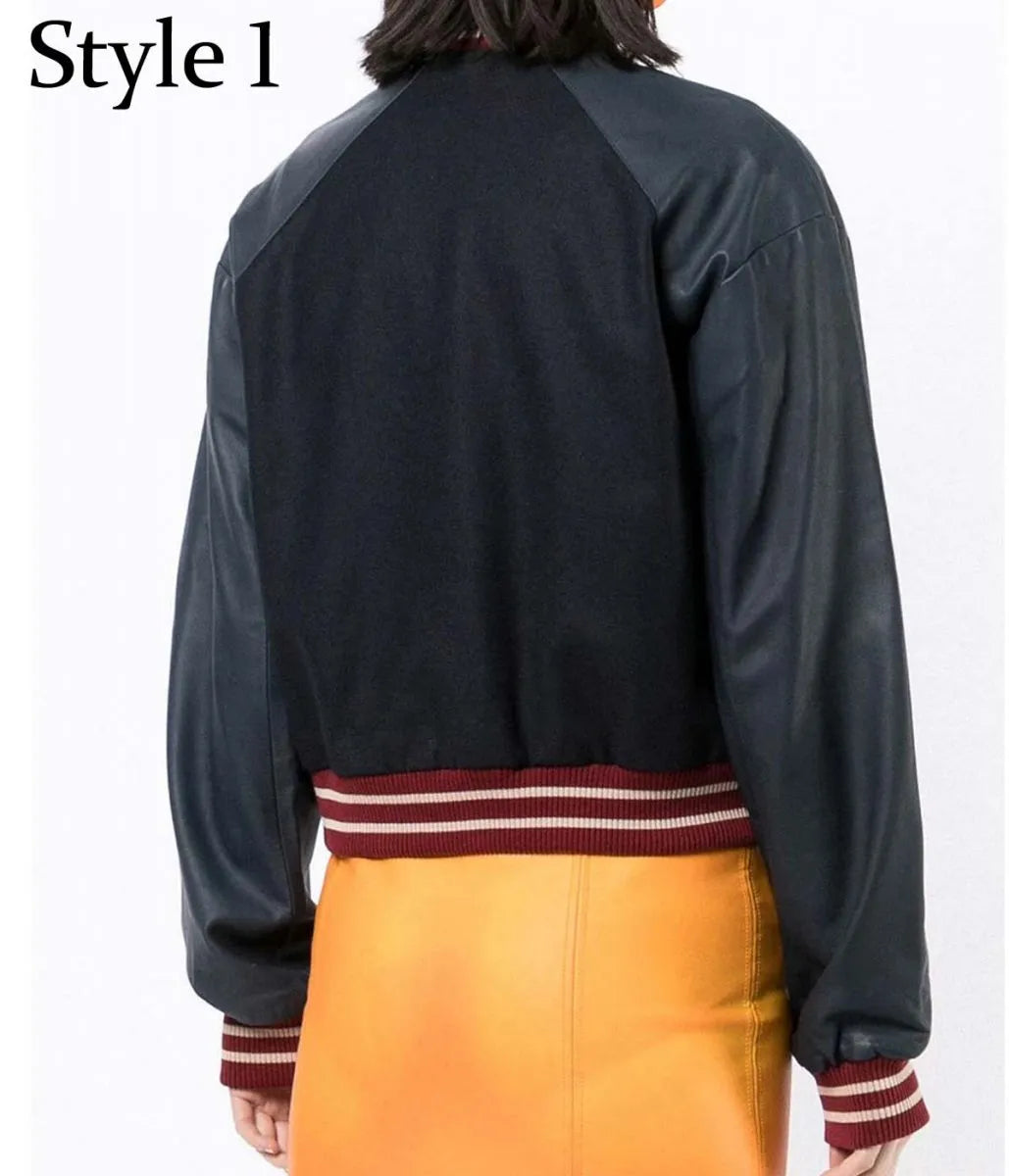 Chanel CC Patch Varsity Jacket - The America Jackets