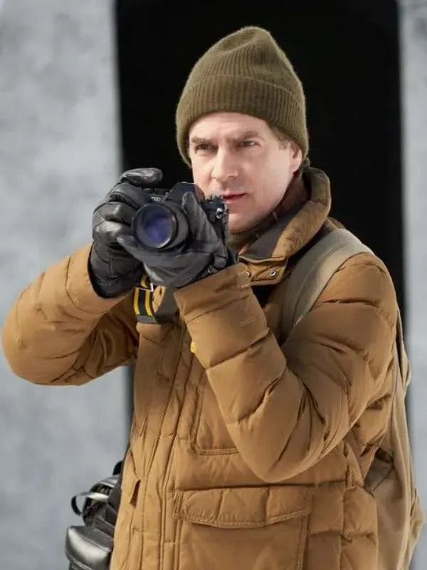 Charlie Ebbs A Royal Christmas Crush 2023 Brown Jacket