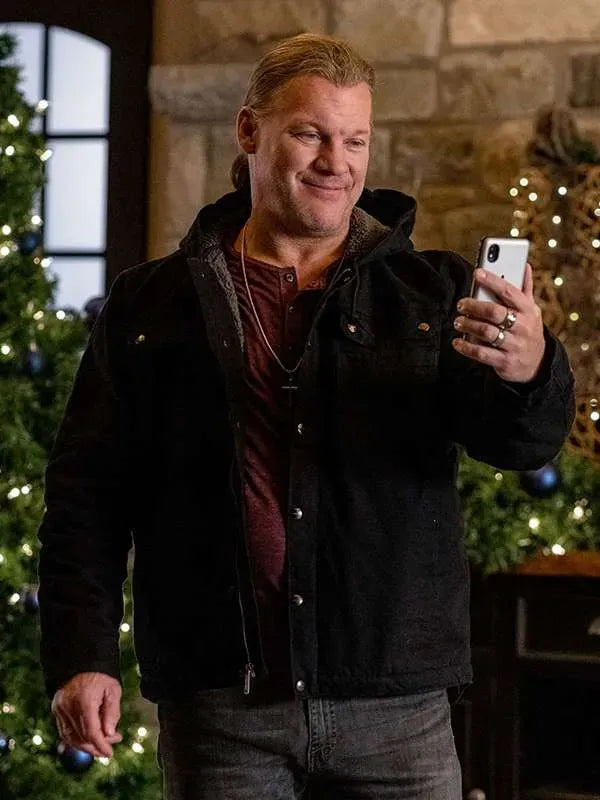 Chris Jericho Country Hearts Christmas Black Jacket