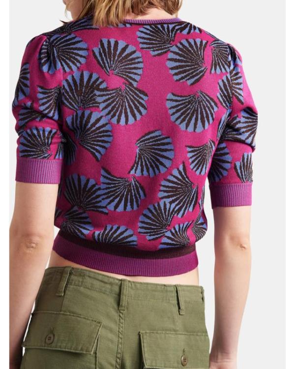 The Morning Show S04 Nicole Beharie Pink Knit Sweater