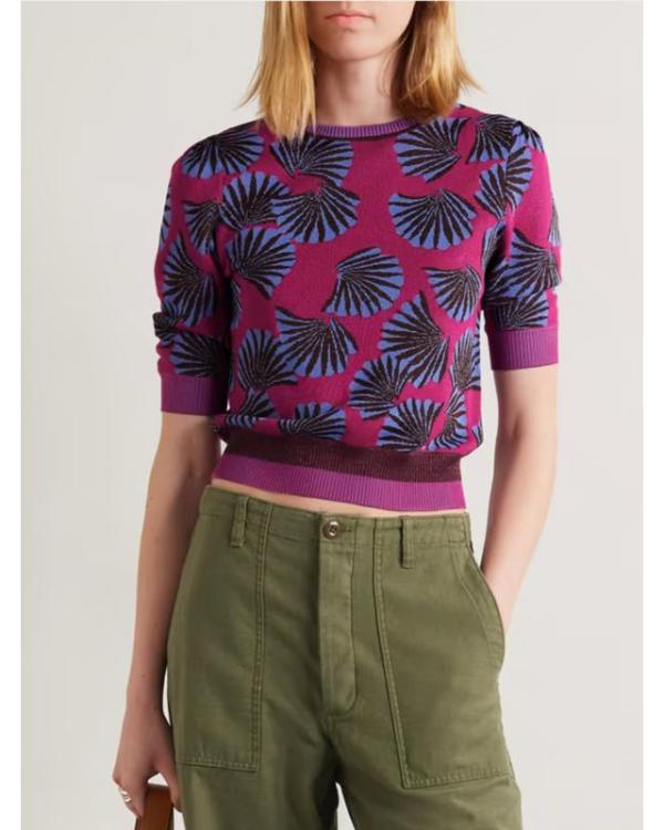 The Morning Show S04 Nicole Beharie Pink Knit Sweater