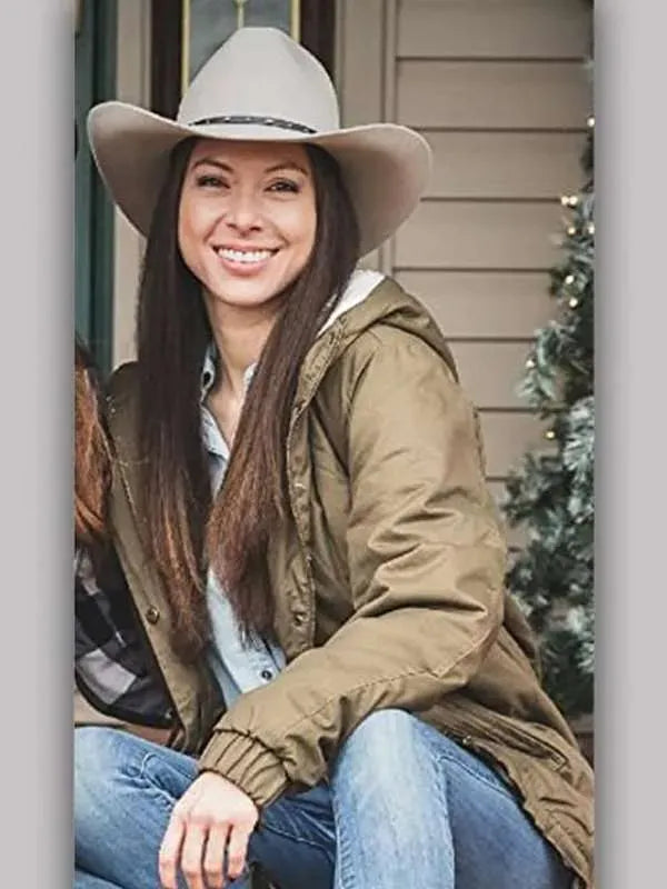 Christmas At The Ranch Laur Allen Hooded Jacket