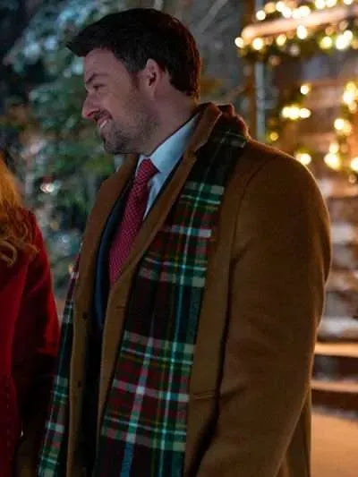 Christmas Under the Northern Lights 2024 Jesse Hutch Brown Coat