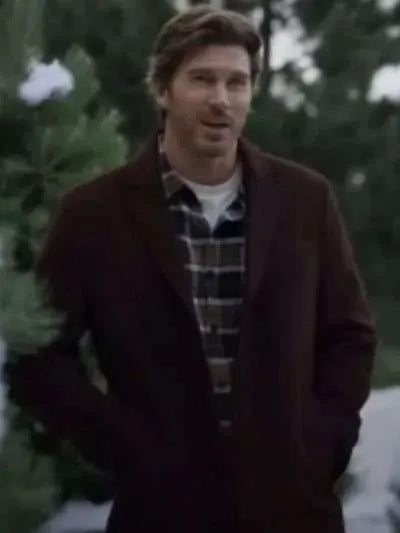 Christopher Russell A Christmas Prayer Brown Wool Coat