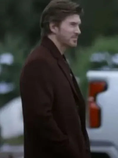 Christopher Russell A Christmas Prayer Brown Wool Coat