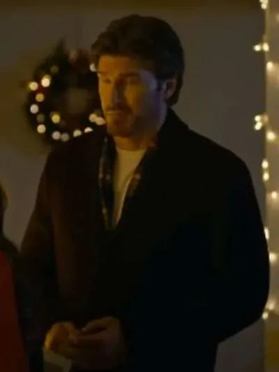 Christopher Russell A Christmas Prayer Brown Wool Coat