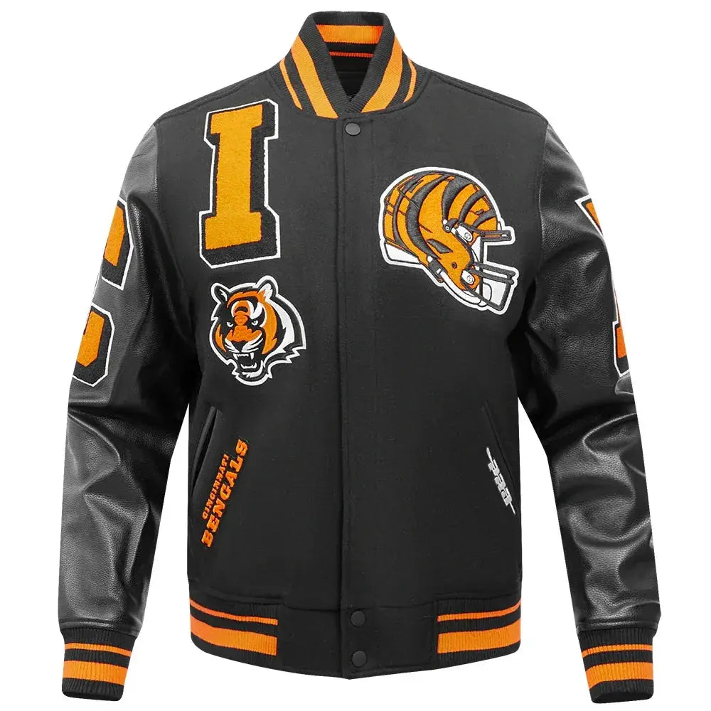 Cincinnati Bengals Mashup Varsity Jacket Rackup