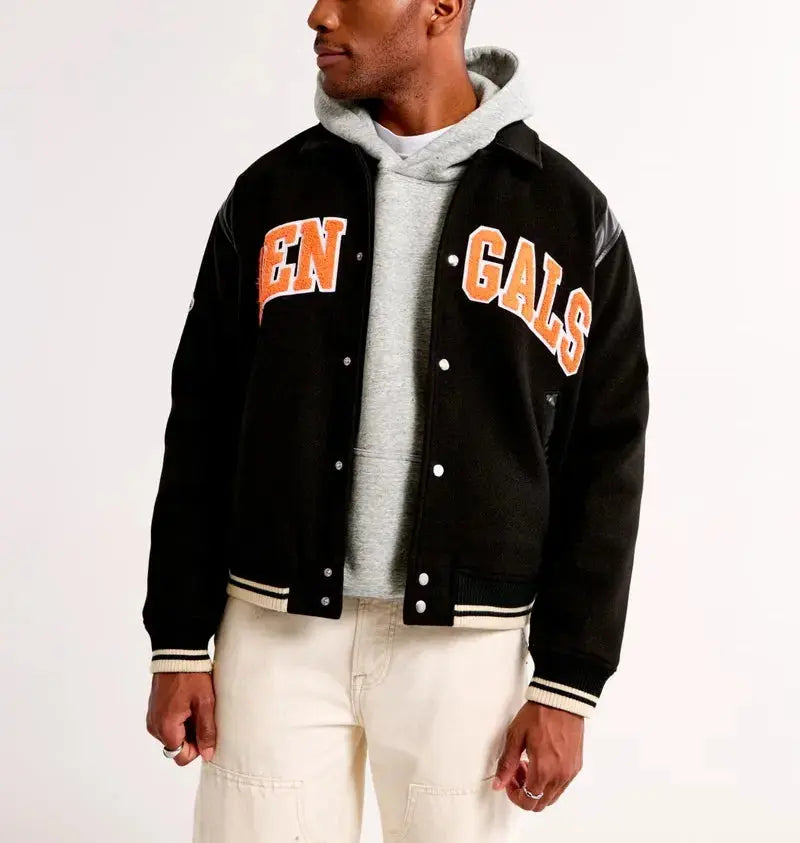 Cincinnati Bengals Varsity Bomber Jacket Rackup