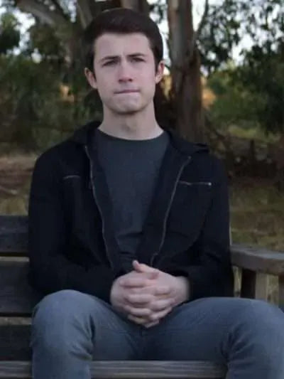 Clay Jensen 13 Reasons Why Black Hoodie