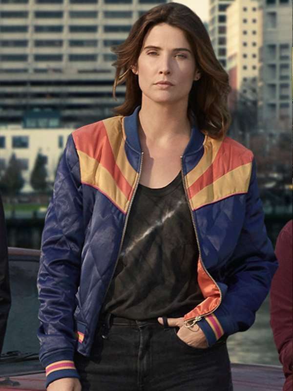 Stumptown Cobie Smulders Satin Jacket