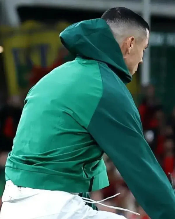 Cristiano Ronaldo FIFA World Cup 2026 Qualifier Green Jacket
