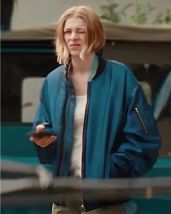 Cuckoo 2024 Hunter Schafer Bomber Jacket - The America Jackets