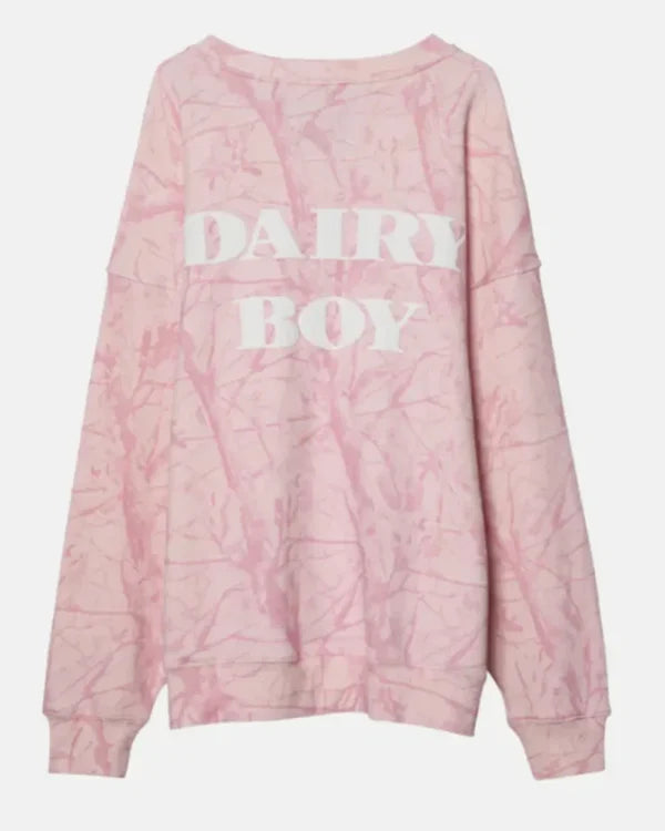 Dairy Boy Oversized Crewneck Sweatshirt