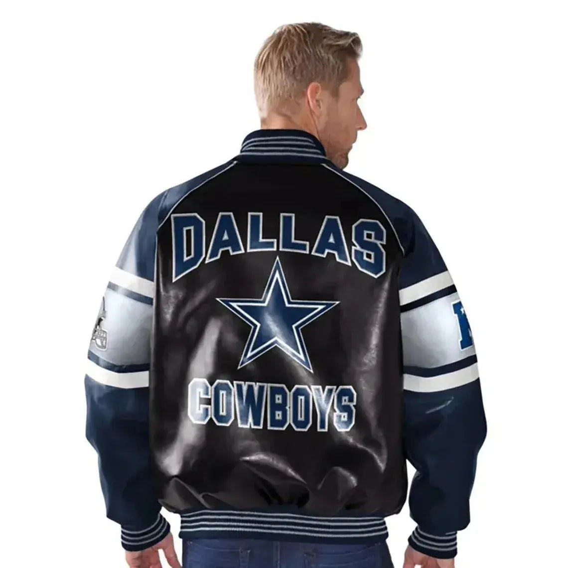 Dallas Cowboys Leather Jacket Rackup