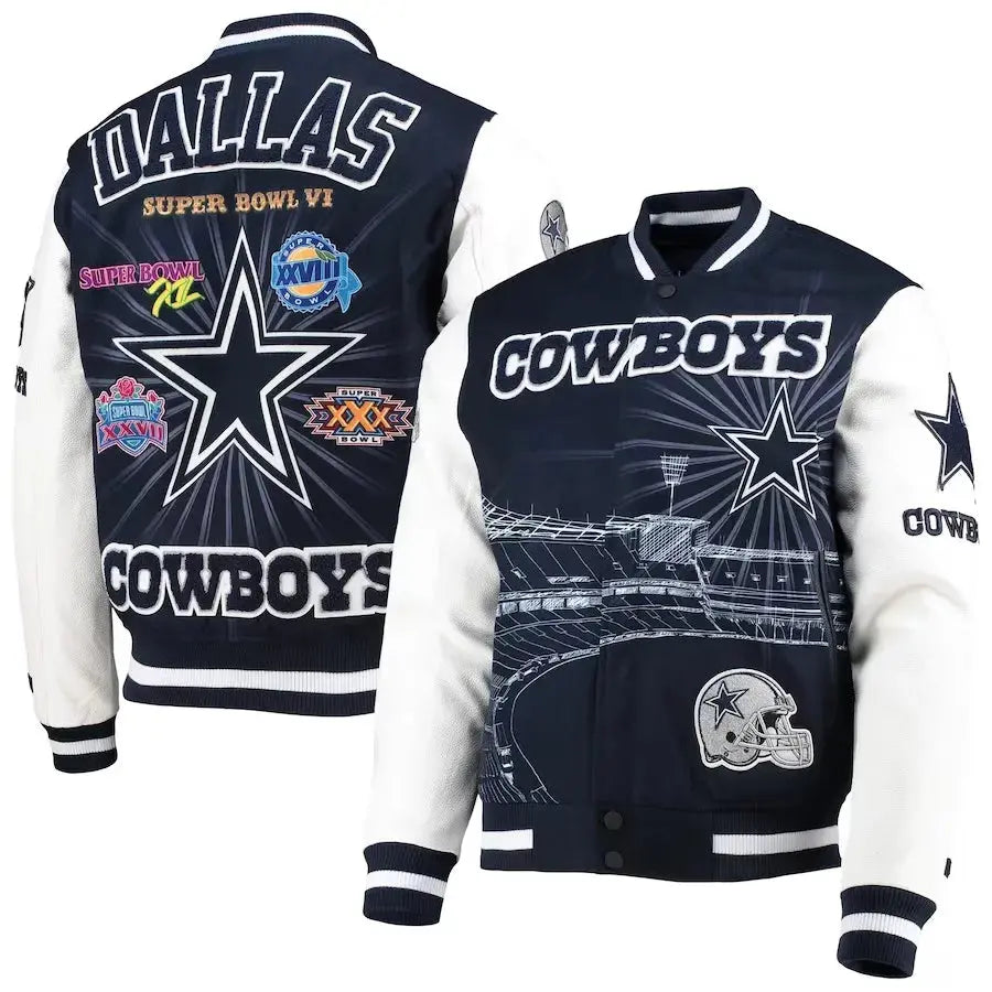 Dallas Cowboys Super Bowl Jacket Rackup